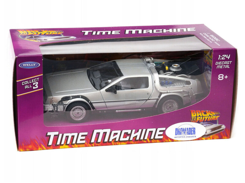 Welly DeLorean Návrat do budoucnosti I 1:24